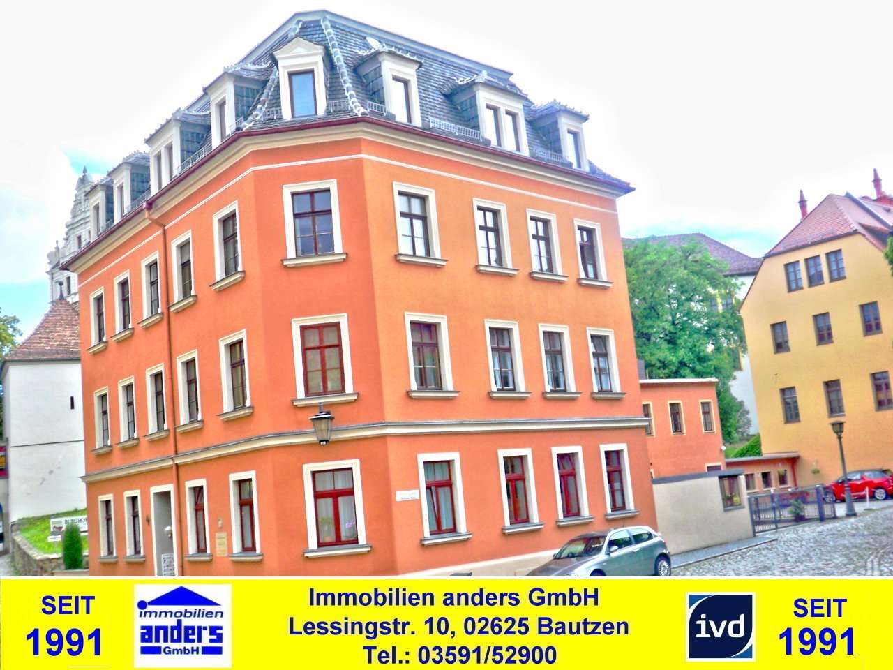 Thumbnail-Wohnung zum Mieten in Bautzen 330,00 € 46.65 m²