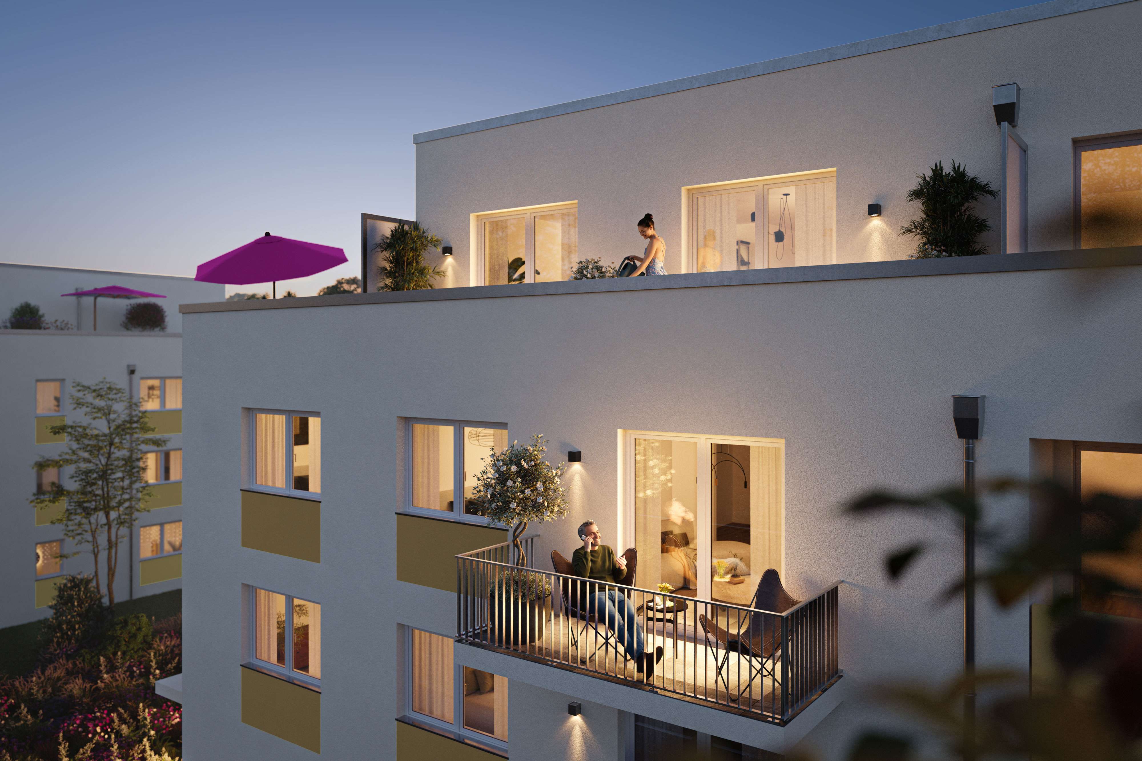 Thumbnail-Wohnung zum Kaufen in Ladenburg 419.900,00 € 56 m²