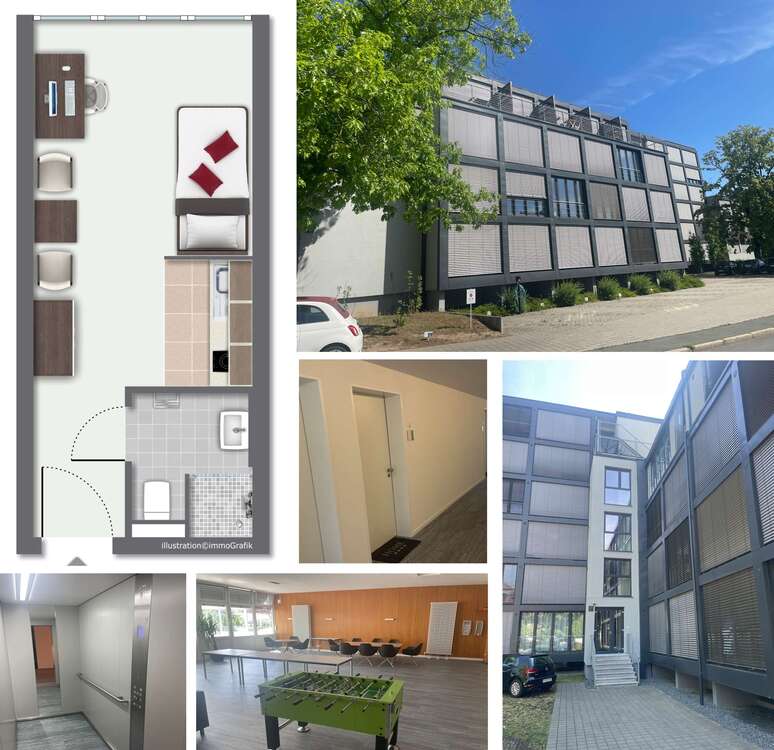 Thumbnail-Wohnung zum Kaufen in Bayreuth 90.000,00 € 22 m²
