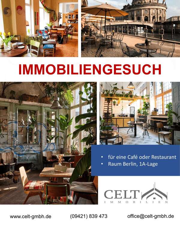 Thumbnail-Gastronomie in Berlin 1.300.000,00 € 100 m²