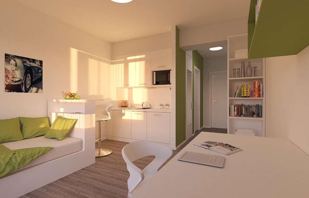 Thumbnail-Wohnung zum Mieten in Hildesheim 600,00 € 23 m²