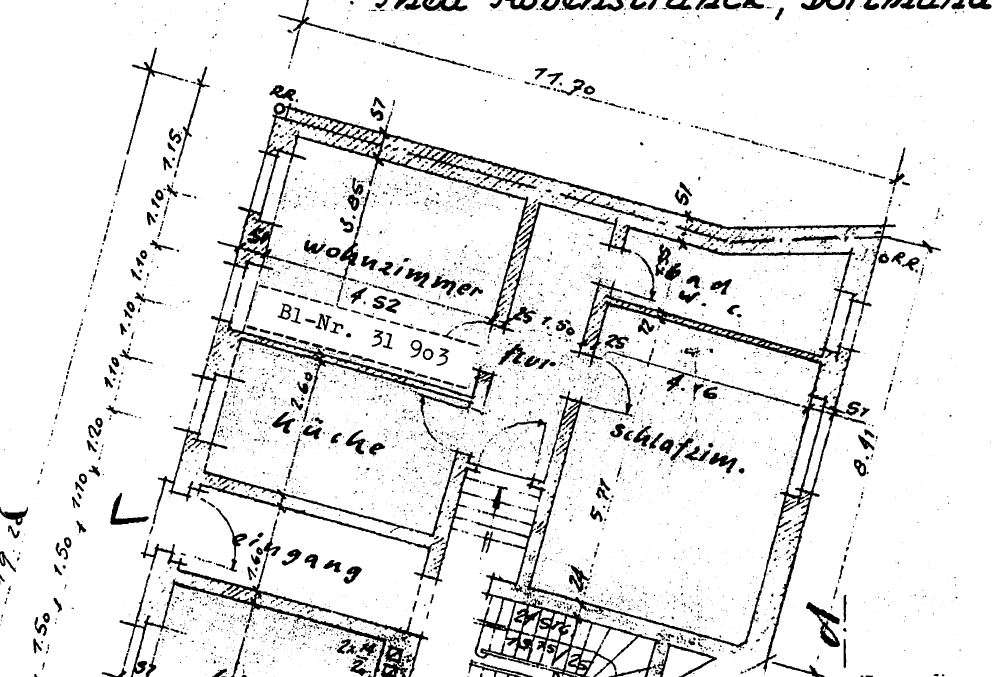 Thumbnail-Wohnung zum Mieten in Dortmund 520,00 € 65.79 m²