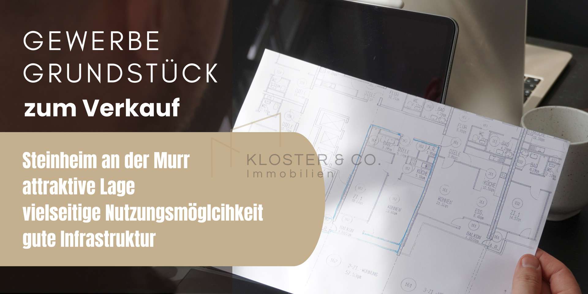 Thumbnail-Grundstück in Steinheim an der Murr 1.050.000,00 € 2485 m²