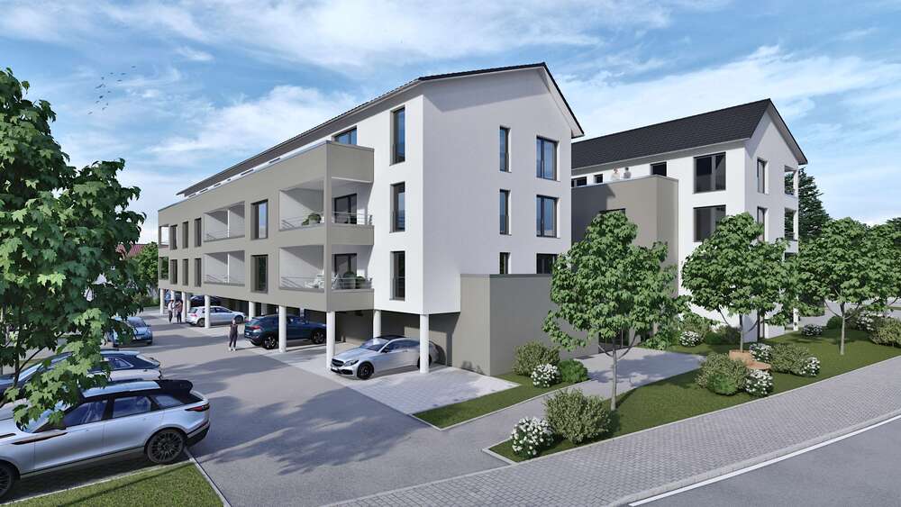 Thumbnail-Wohnung zum Kaufen in Dornstadt 251.670,00 € 51.89 m²