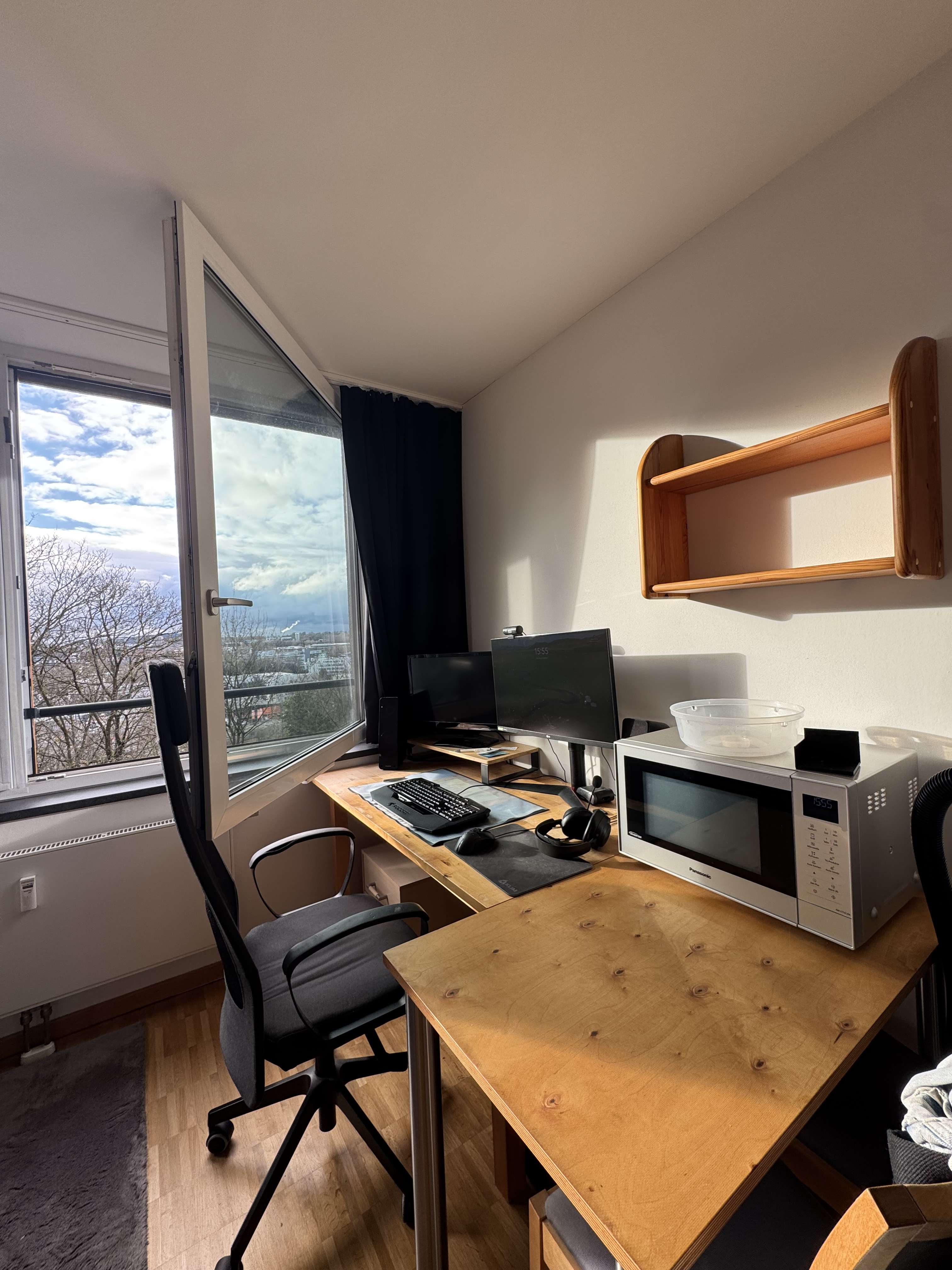 Thumbnail-Wohnung zum Mieten in Aachen 340,00 € 20.18 m²