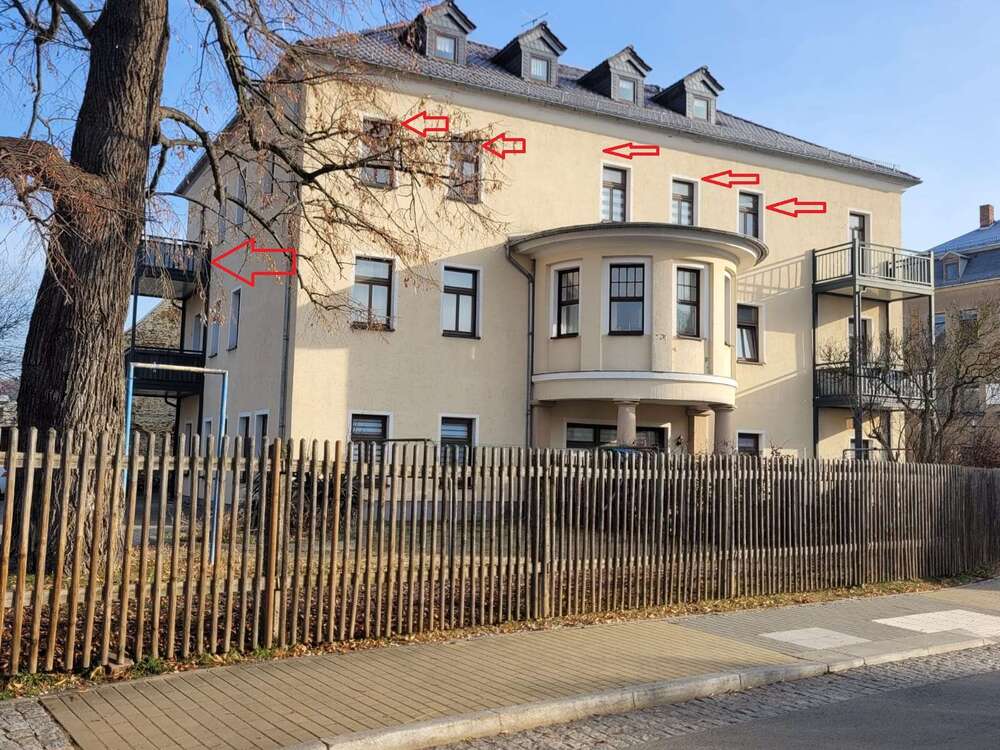 Thumbnail-Wohnung zum Mieten in Glauchau 640,00 € 123.04 m²