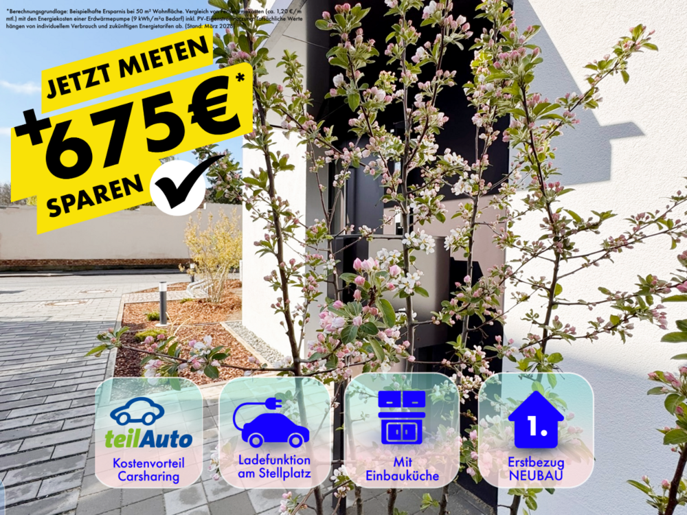 Thumbnail-Wohnung zum Mieten in Markkleeberg 929,50 € 46.71 m²