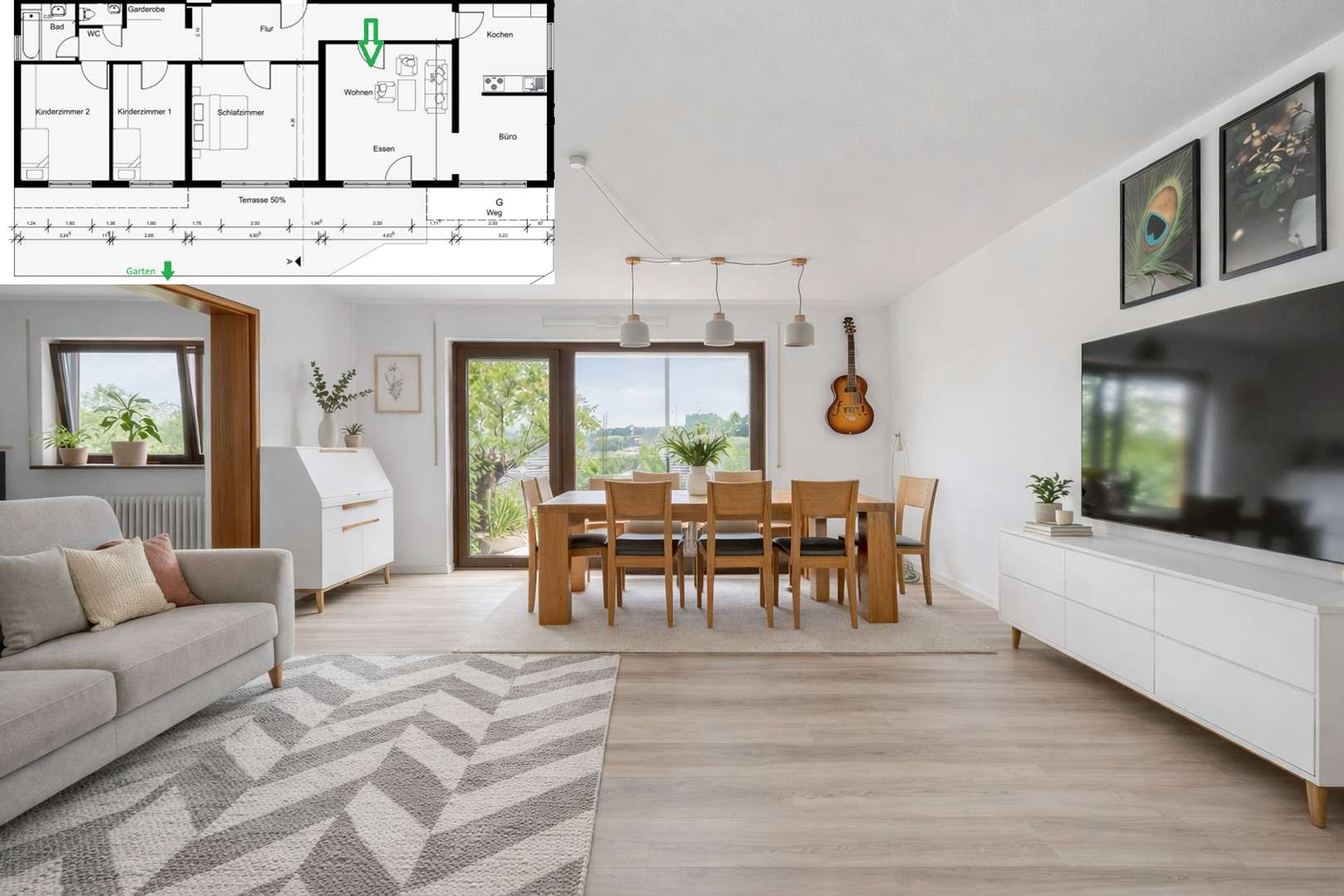 Thumbnail-Wohnung zum Kaufen in Esslingen 385.000,00 € 137.05 m²