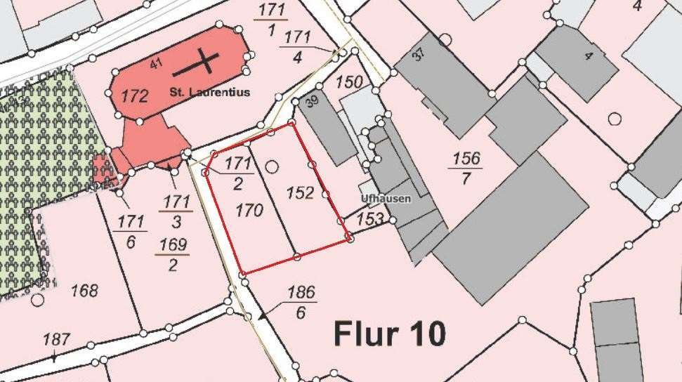 Thumbnail-Grundstück zu verkaufen in Eiterfeld 60.000,00 € 400 m²