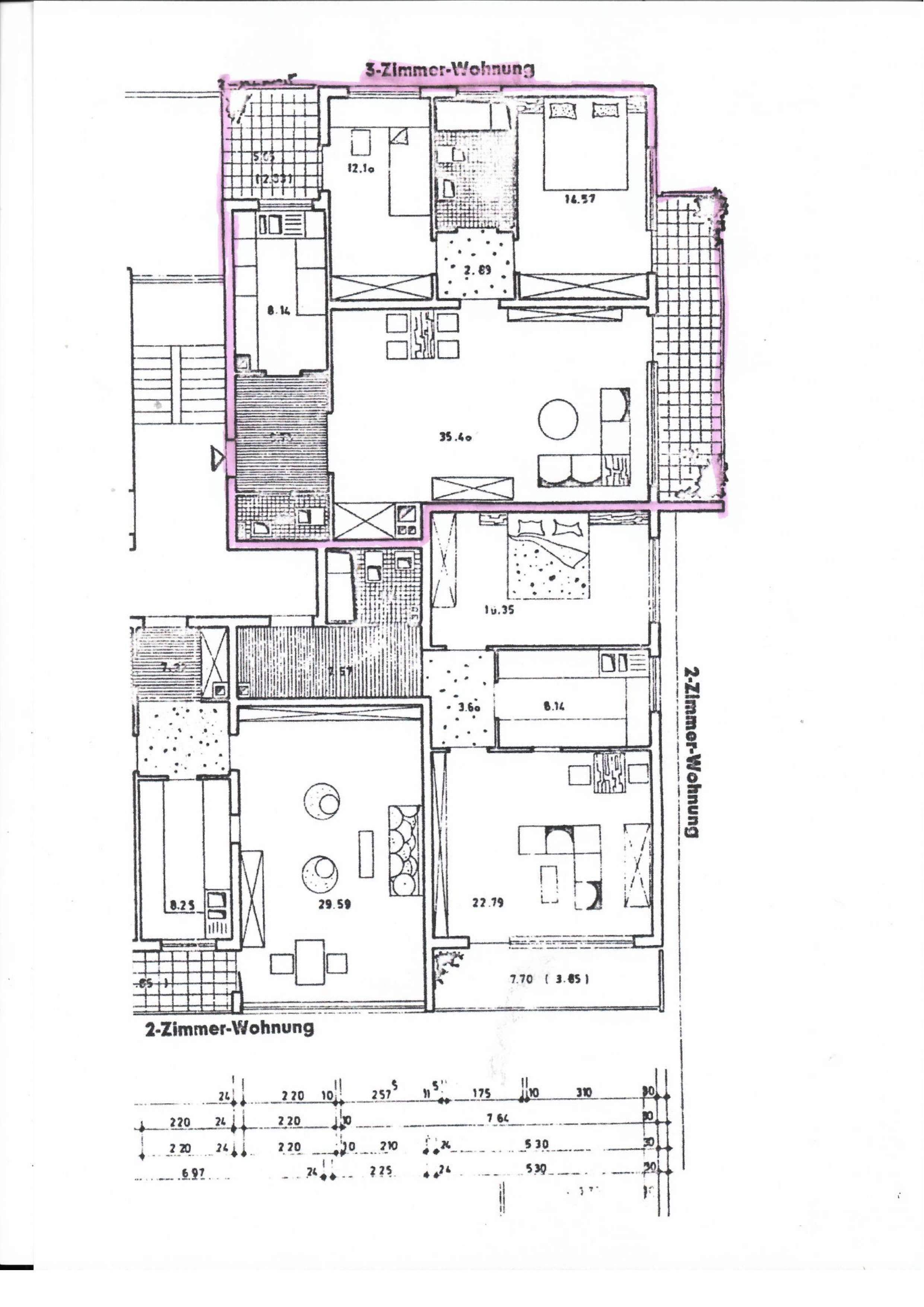 Thumbnail-Wohnung zum Kaufen in Bad Herrenalb 169.900,00 € 91 m²