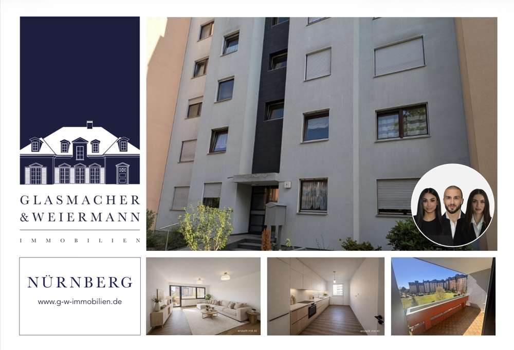 Thumbnail-Wohnung zum Mieten in Nürnberg 1.144,00 € 88 m²