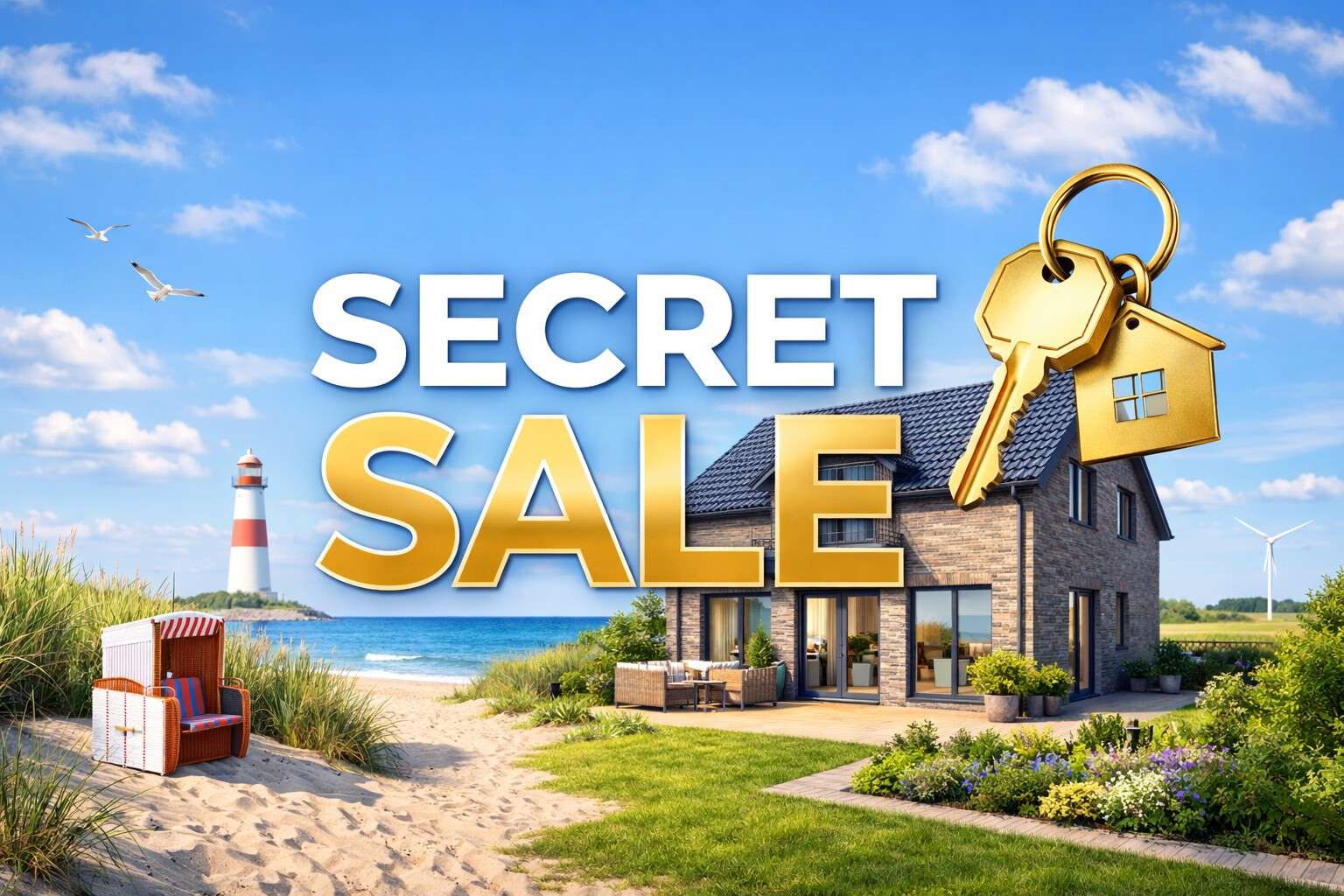 Thumbnail-Wohnung zum Kaufen in Nordholz Wursterheide 309.600,00 € 90 m²