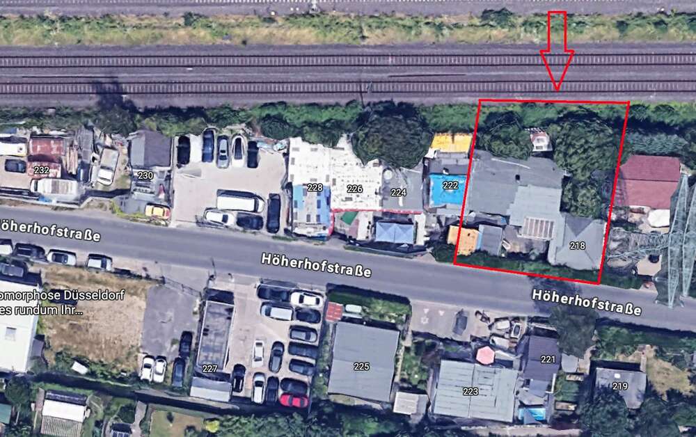 Thumbnail-Grundstück zu verkaufen in Düsseldorf 175.000,00 € 377.21 m²