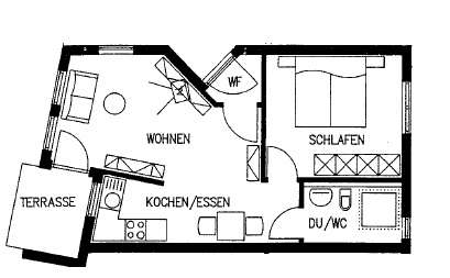Thumbnail-Wohnung zum Mieten in Neuhausen 765,00 € 50 m²