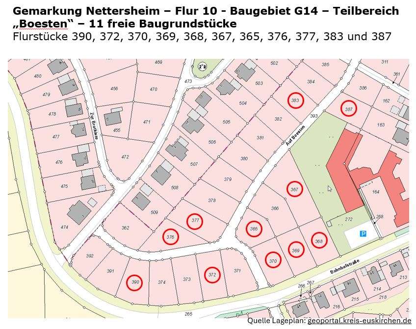 Thumbnail-Grundstück zu verkaufen in Nettersheim 71.830,00 € 653 m²