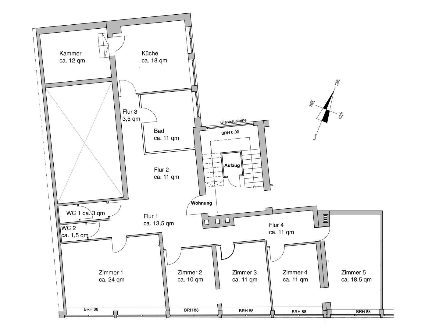 Thumbnail-Wohnung zum Mieten in Duisburg 1.150,00 € 159 m²