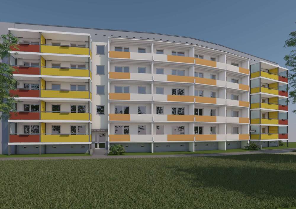 Thumbnail-Wohnung zum Mieten in Neubrandenburg 220,00 € 35.42 m²