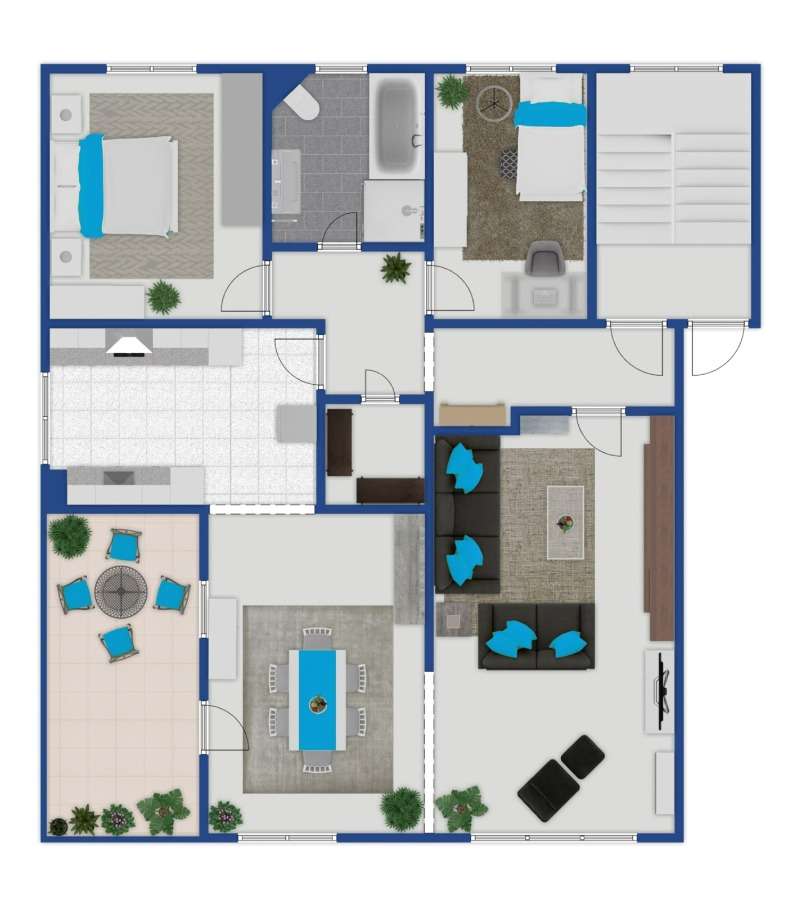 Thumbnail-Wohnung zum Kaufen in Werneck 285.000,00 € 97.3 m²