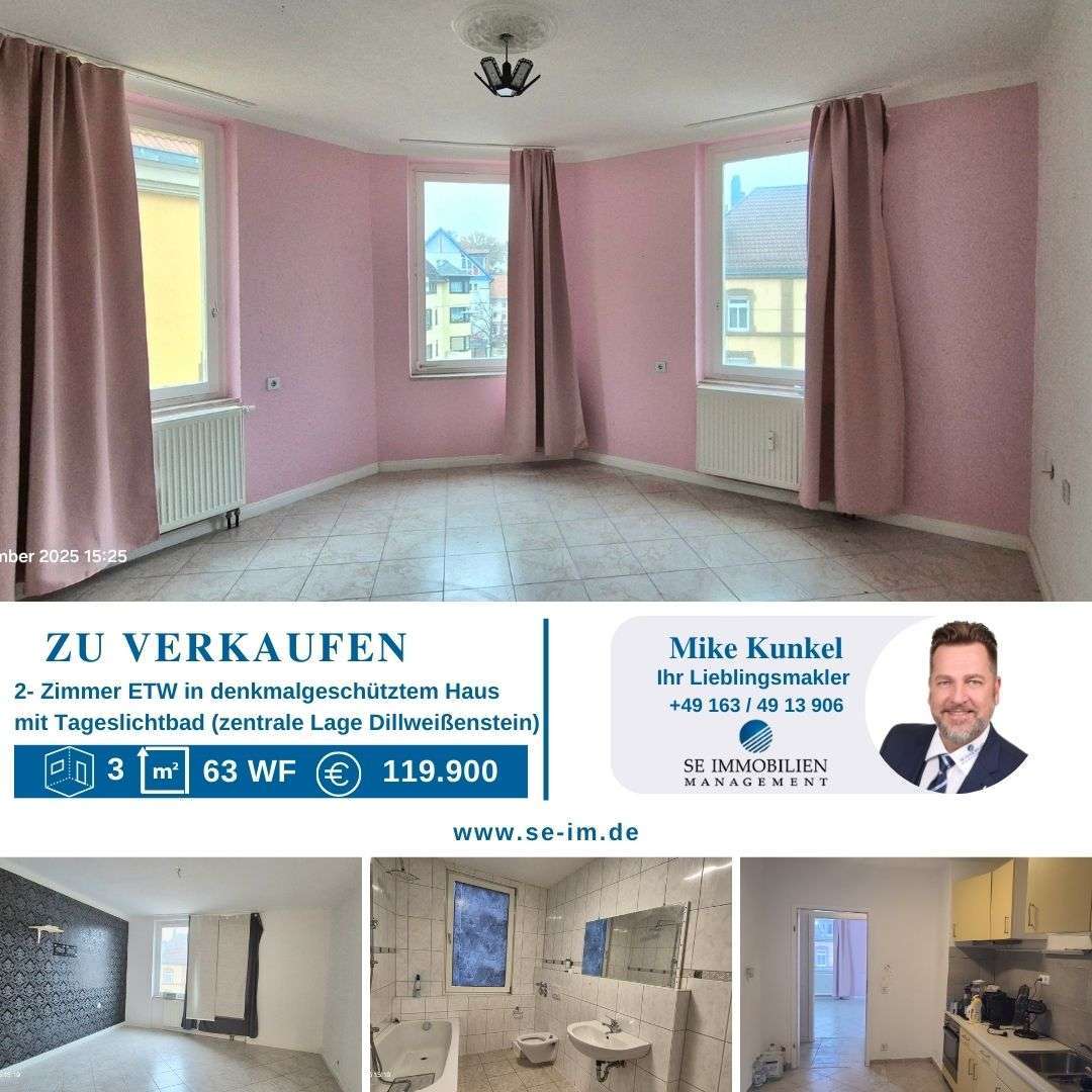 Thumbnail-Wohnung zum Kaufen in Pforzheim 119.900,00 € 63 m²