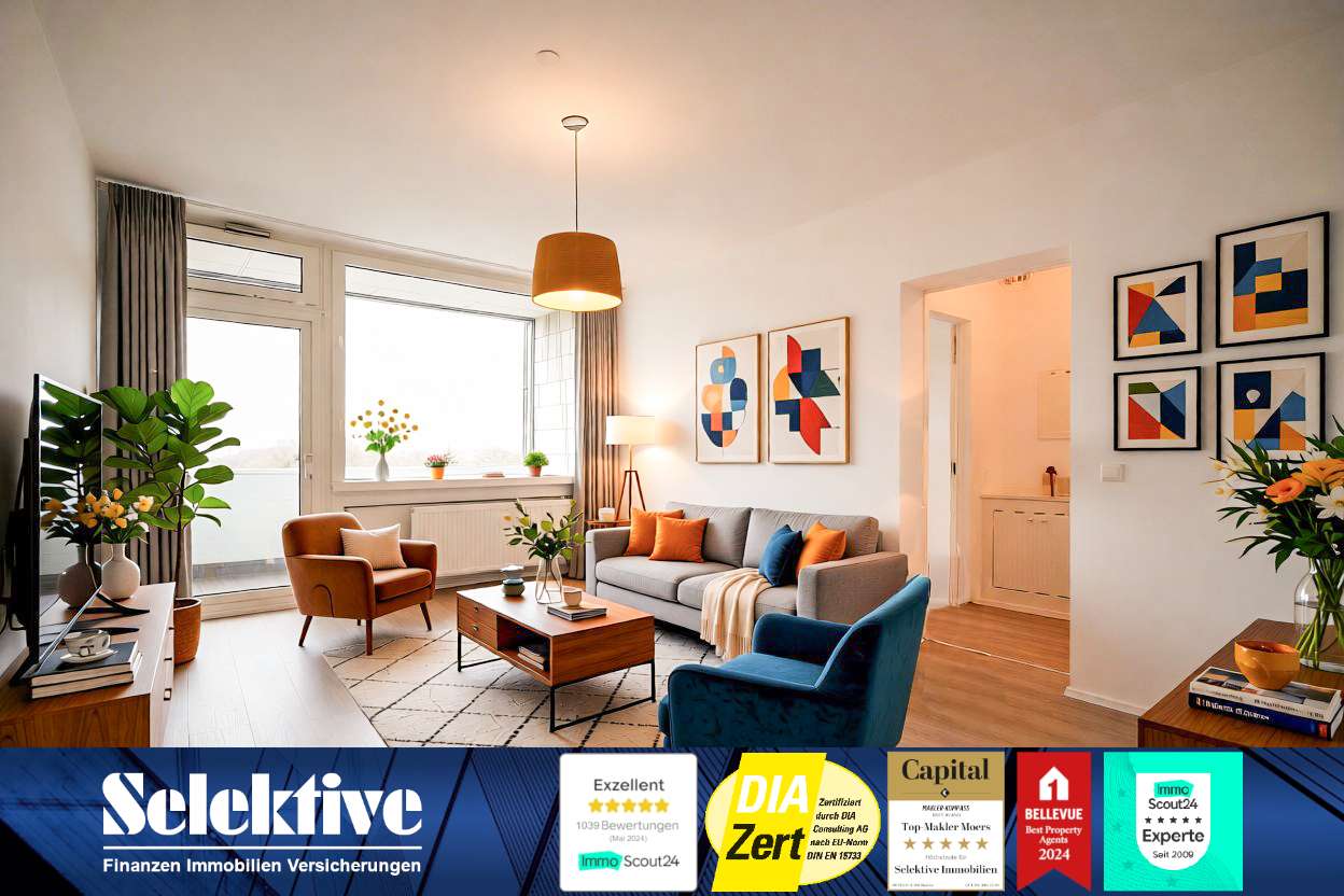 Thumbnail-Wohnung zum Kaufen in Duisburg 168.000,00 € 65.11 m²