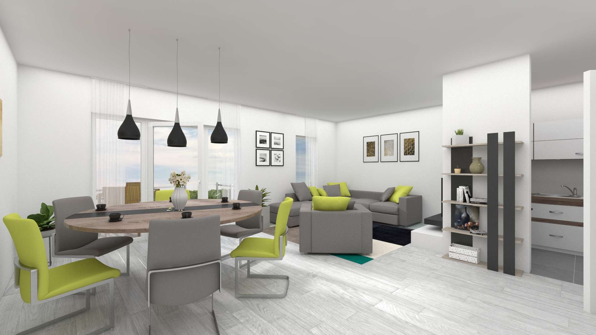 Thumbnail-Wohnung zum Mieten in Offenbach am Main 1.380,00 € 100 m²