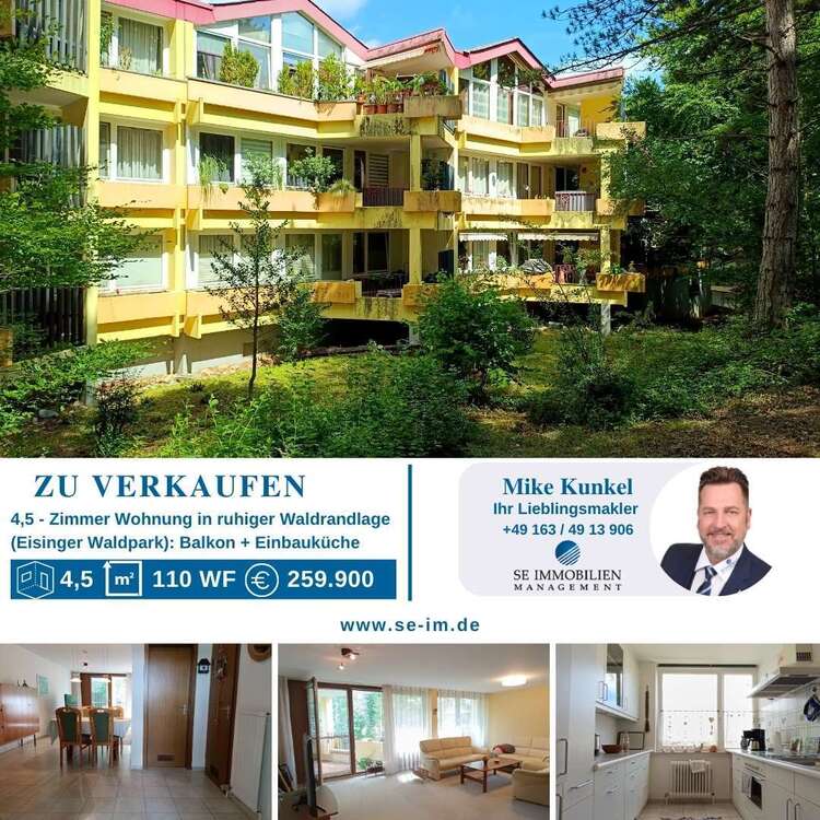 Thumbnail-Wohnung zum Kaufen in Eisingen 259.900,00 € 110 m²