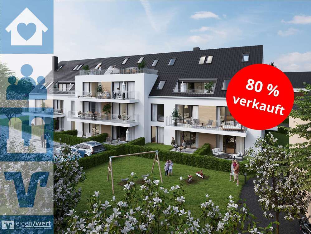 Thumbnail-Wohnung zum Kaufen in Oberschleißheim 640.000,00 € 74.65 m²