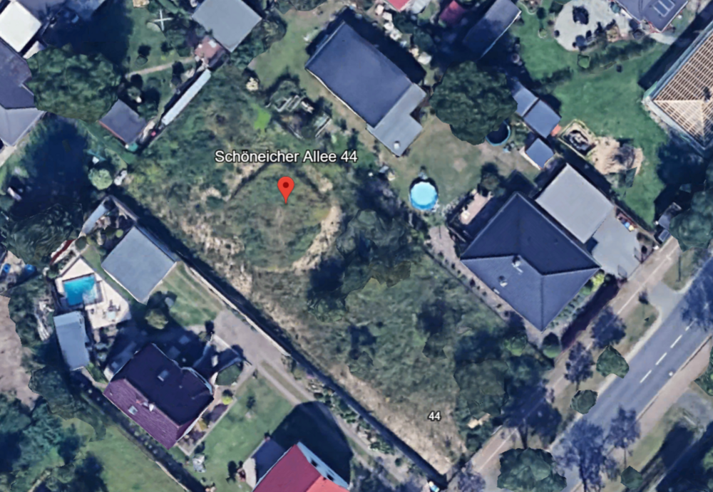 Thumbnail-Grundstück zu verkaufen in Fredersdorf 410.000,00 € 923 m²