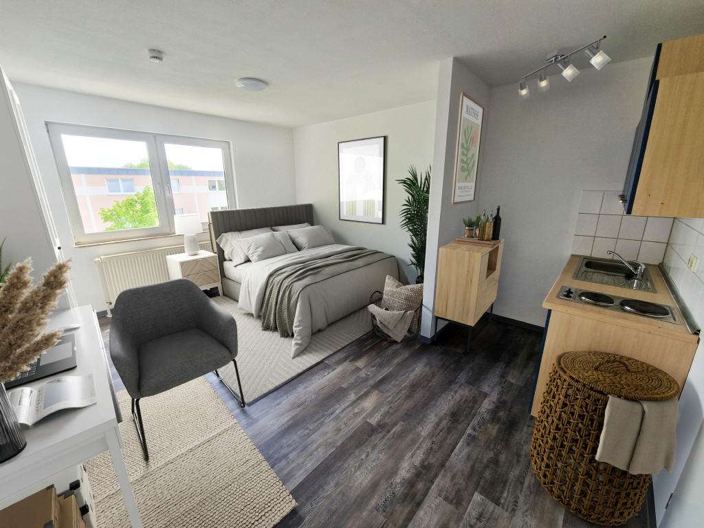 Thumbnail-Wohnung zum Mieten in Braunschweig 299,00 € 25 m²