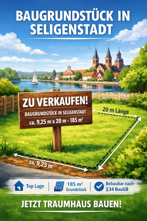 Thumbnail-Grundstück zu verkaufen in Seligenstadt 159.000,00 € 185 m²