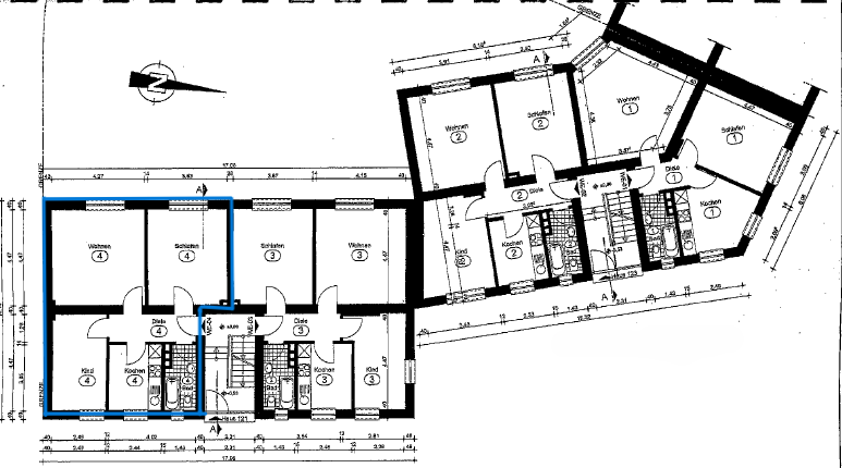 Thumbnail-Wohnung zum Kaufen in Essen 125.500,00 € 62.9 m²