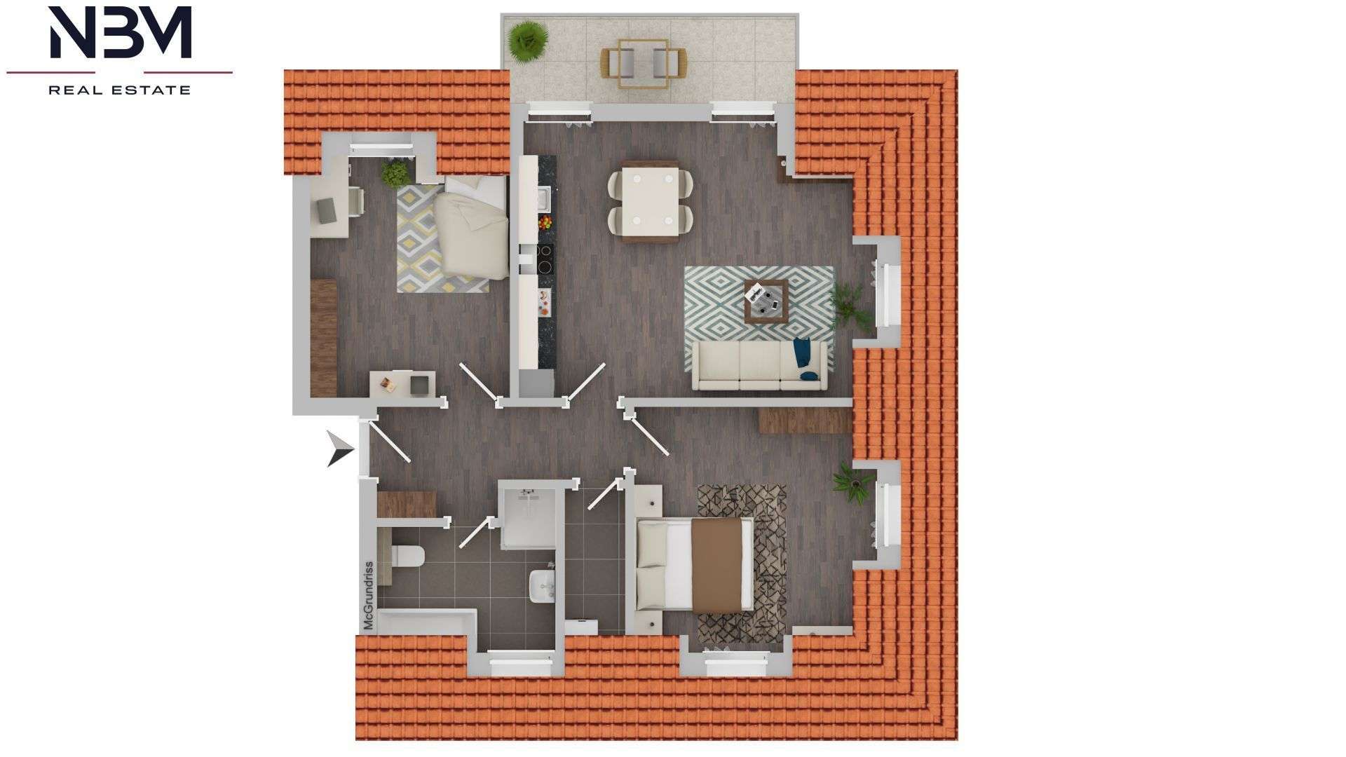 Thumbnail-Wohnung zum Mieten in Oranienburg 1.242,00 € 69 m²