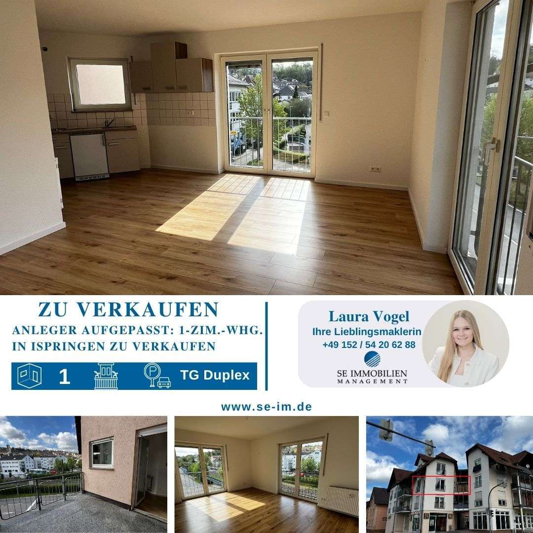 Thumbnail-Wohnung zum Kaufen in Ispringen 89.000,00 € 30.64 m²