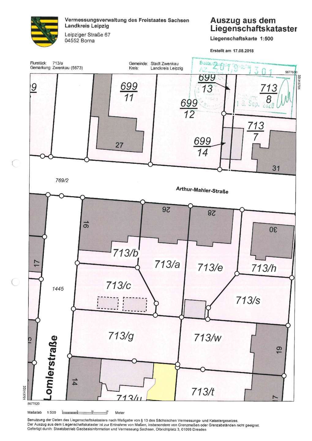 Thumbnail-Grundstück zu verkaufen in Zwenkau 695.000,00 € 995 m²