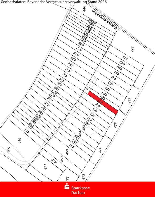 Thumbnail-Grundstück zu verkaufen in Markt Indersdorf 16.000,00 € 200 m²