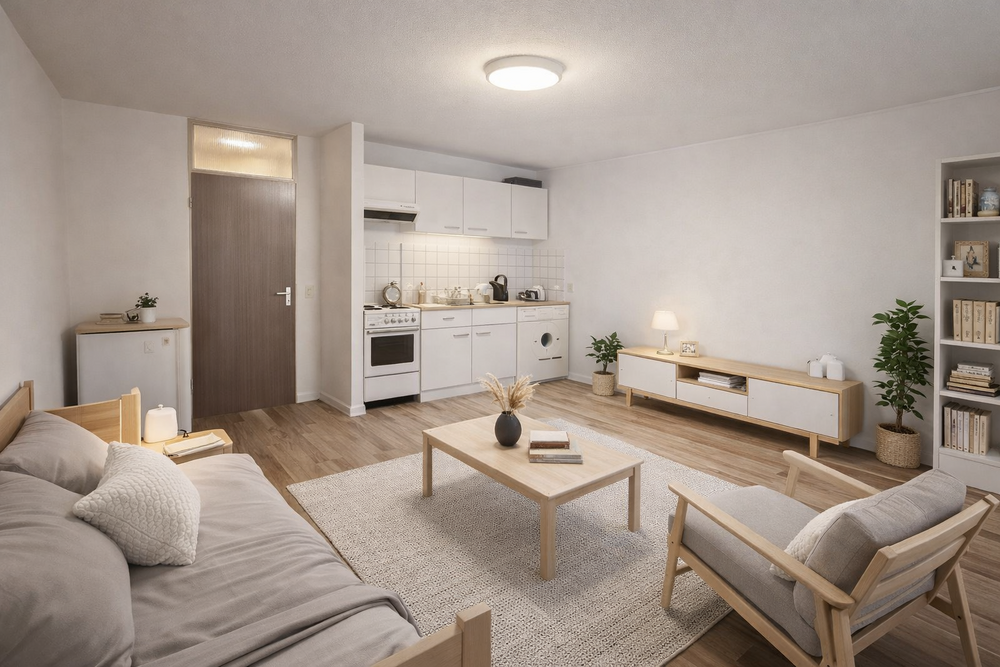 Thumbnail-Wohnung zum Kaufen in Kornwestheim 99.000,00 € 26.82 m²