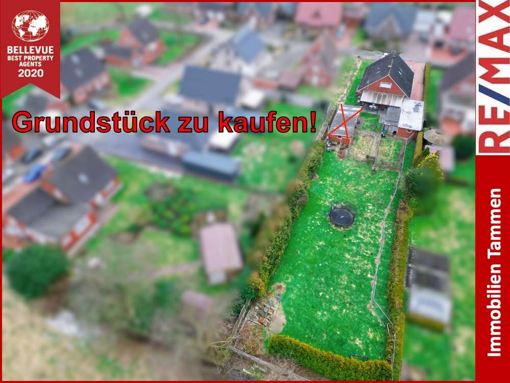 Thumbnail-Grundstück zu verkaufen in Moormerland 90.000,00 € 700 m²