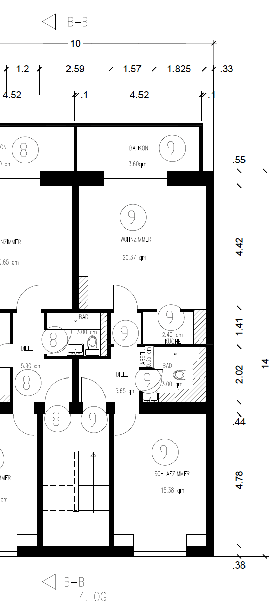 Thumbnail-Wohnung zum Kaufen in Düsseldorf 229.000,00 € 51 m²
