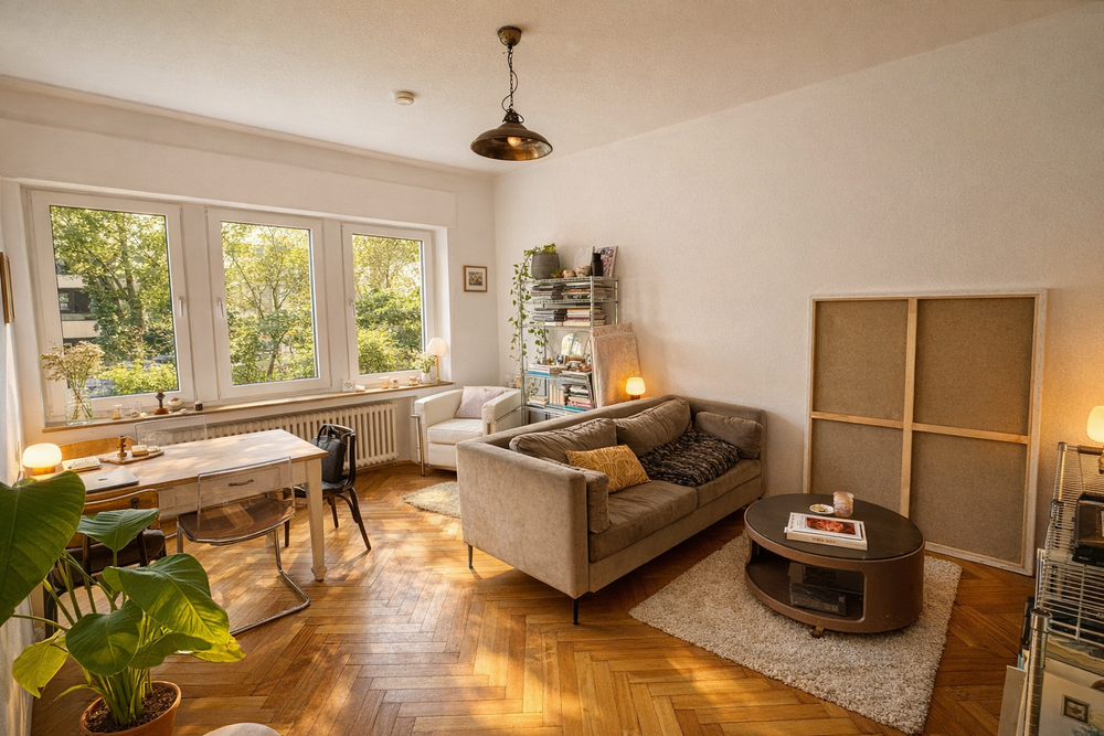 Thumbnail-Wohnung zum Kaufen in Düsseldorf 220.000,00 € 46 m²