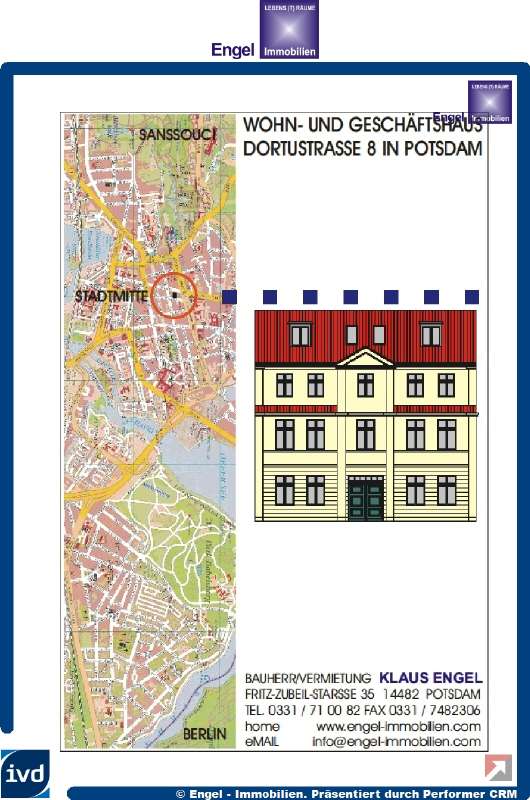 Thumbnail-Wohnung zum Mieten in Potsdam 2.445,00 € 162 m²