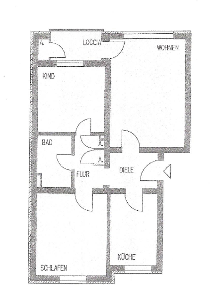 Thumbnail-Wohnung zum Kaufen in Garbsen 225.000,00 € 72 m²