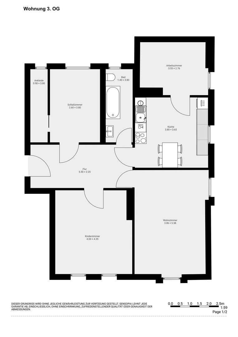Thumbnail-Wohnung zum Mieten in Weimar 1.190,00 € 95 m²