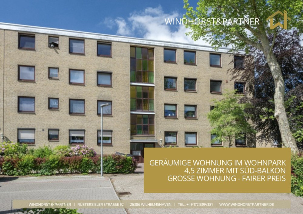 Thumbnail-Wohnung zum Kaufen in Schortens 109.000,00 € 100 m²