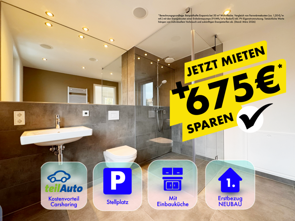Thumbnail-Wohnung zum Mieten in Markkleeberg 868,00 € 43.63 m²
