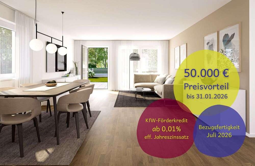 Thumbnail-Wohnung zum Kaufen in Sauerlach 1.099.900,00 € 127.6 m²