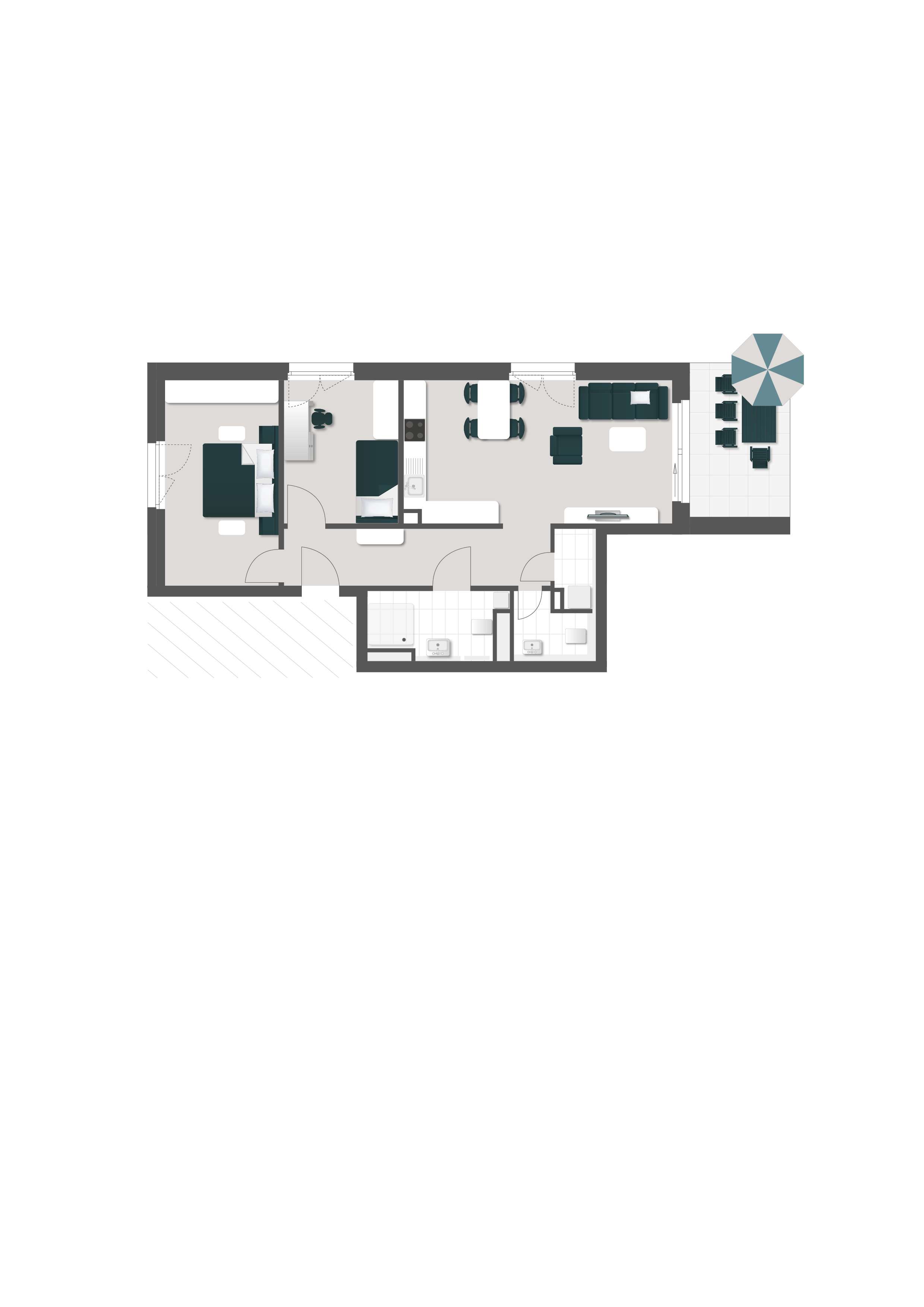 Thumbnail-Wohnung zum Kaufen in Bad Säckingen 439.000,00 € 79.87 m²