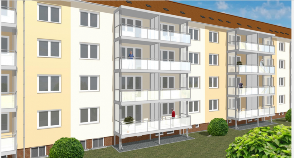 Thumbnail-Wohnung zum Mieten in Chemnitz 420,00 € 57.68 m²