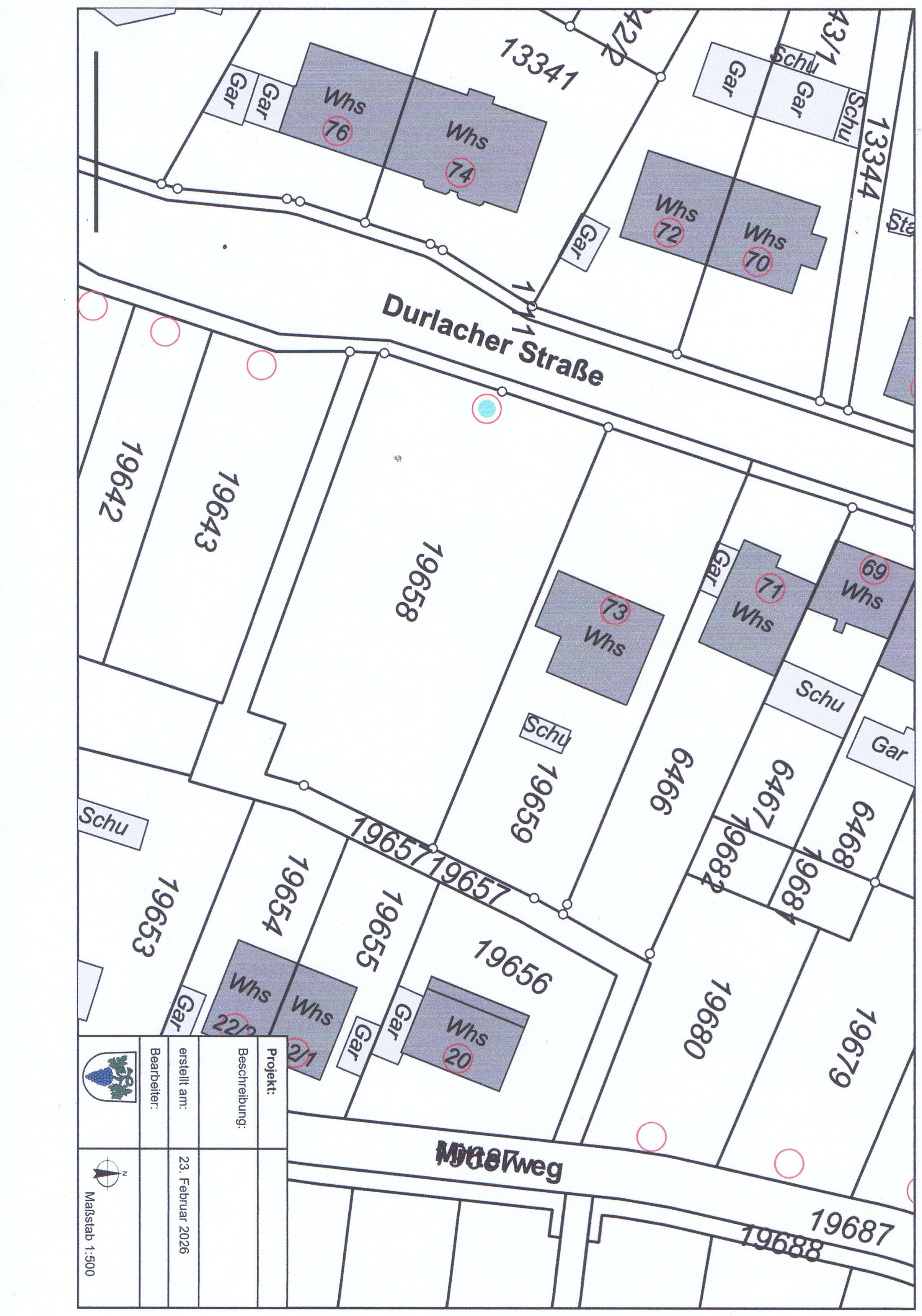 Thumbnail-Grundstück zu verkaufen in Weingarten 490.000,00 € 1223 m²