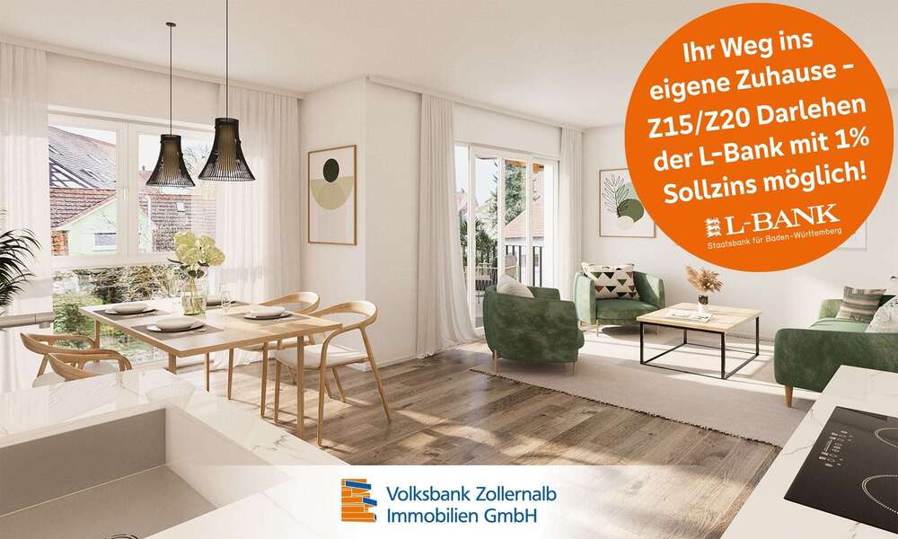 Thumbnail-Wohnung zum Kaufen in Dormettingen 359.000,00 € 91.46 m²