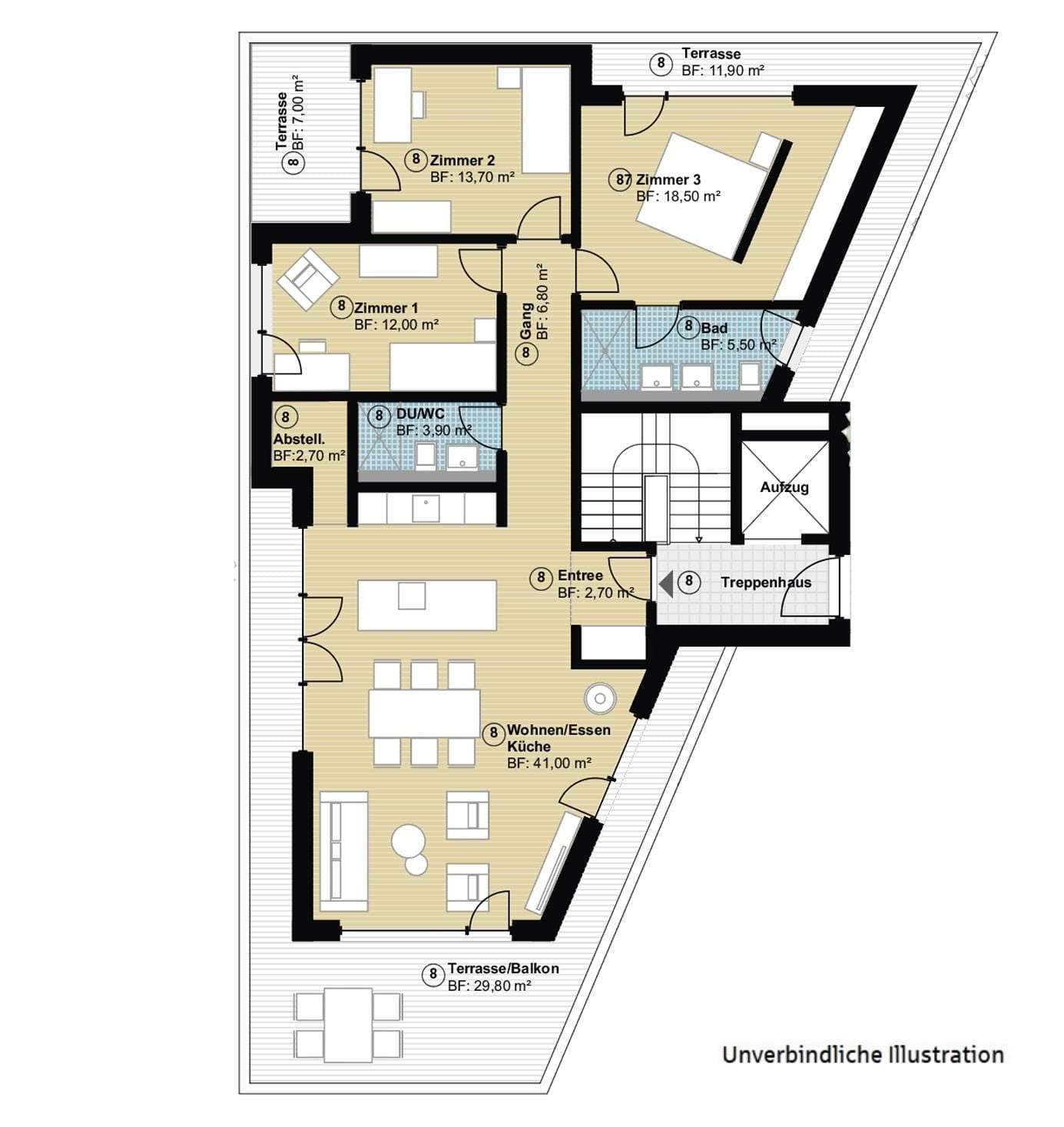 Thumbnail-Wohnung zum Kaufen in Hildrizhausen 798.000,00 € 131.3 m²